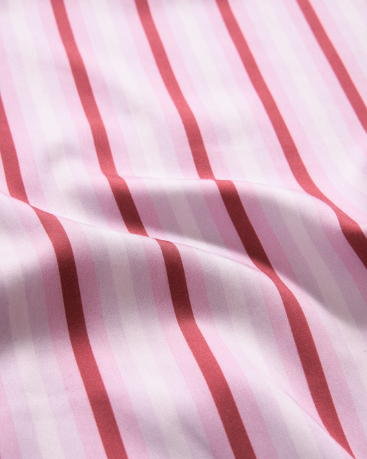 Bolster Cover - Candy Stripes in Pink