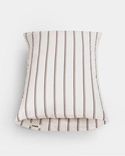 Full Bedding Set - Pajama Stripes in Oak