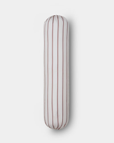 Bolster Cover - Pajama Stripes in Oak