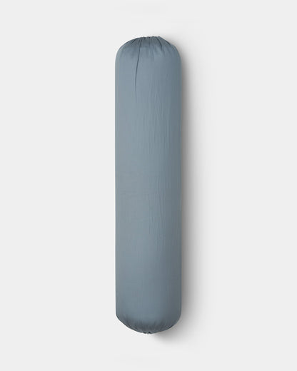 Bolster Cover - Silver Blue
