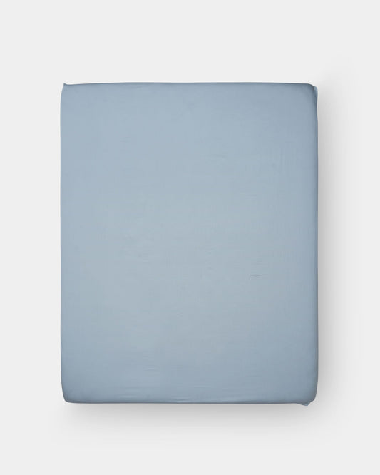 Fitted Sheet - Silver Blue