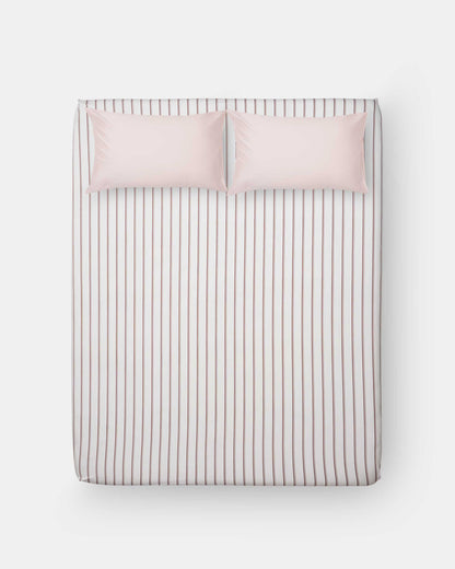 Fitted Sheet Set - Pajama Oak & Agnes Pink