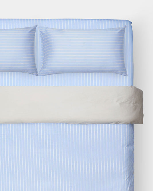 Full Bedding Set - Sleepover Stripes in Blue