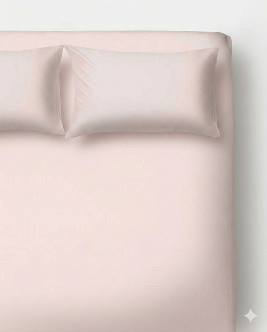 Fitted Sheet Set - Agnes' Pink