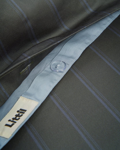 Duvet Cover - Pyjama Stripes in Forest