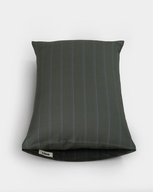 Pillowcase Pair - Pajama Stripes in Forest