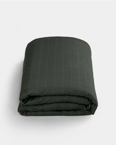 Duvet Cover - Pyjama Stripes in Forest