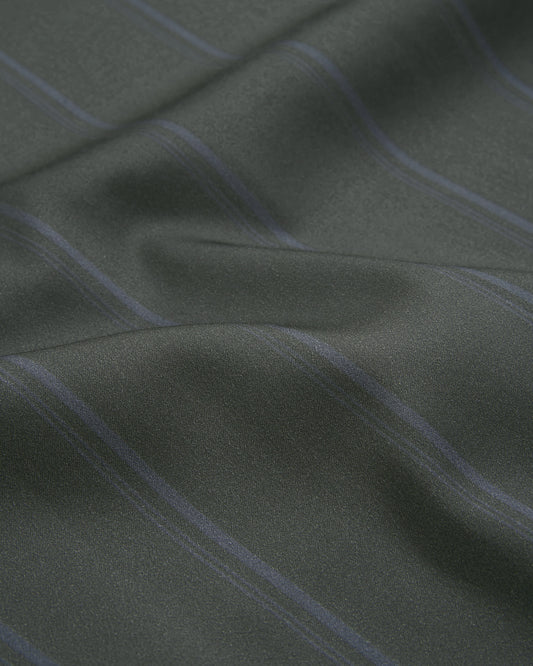 Bolster Cover - Pajama Stripes in Forest