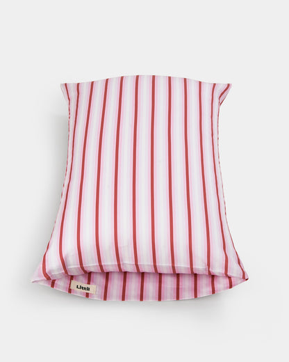 Pillowcase Pair -  Candy Stripes in Pink