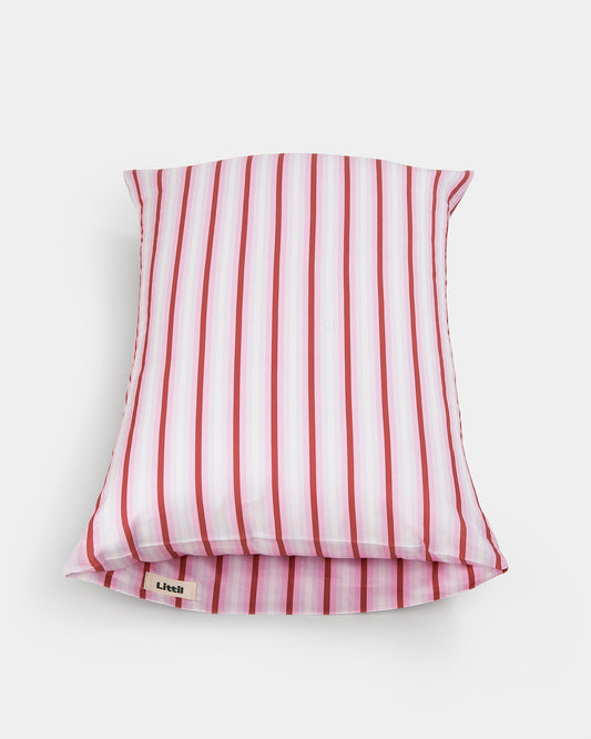 Pillowcase Pair -  Candy Stripes in Pink