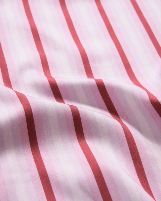 Pillowcase Pair -  Candy Stripes in Pink